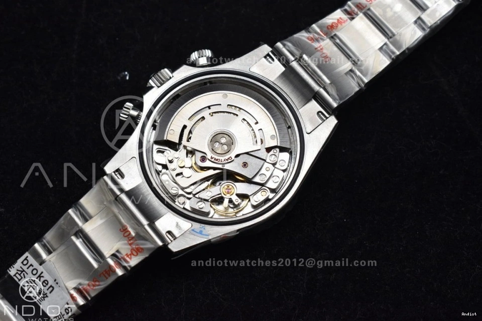 SA4130 IPK Green and Case Ceramic Bracelet Best 904L Bezel SS Daytona 1:1 Edition Black Dial 1207